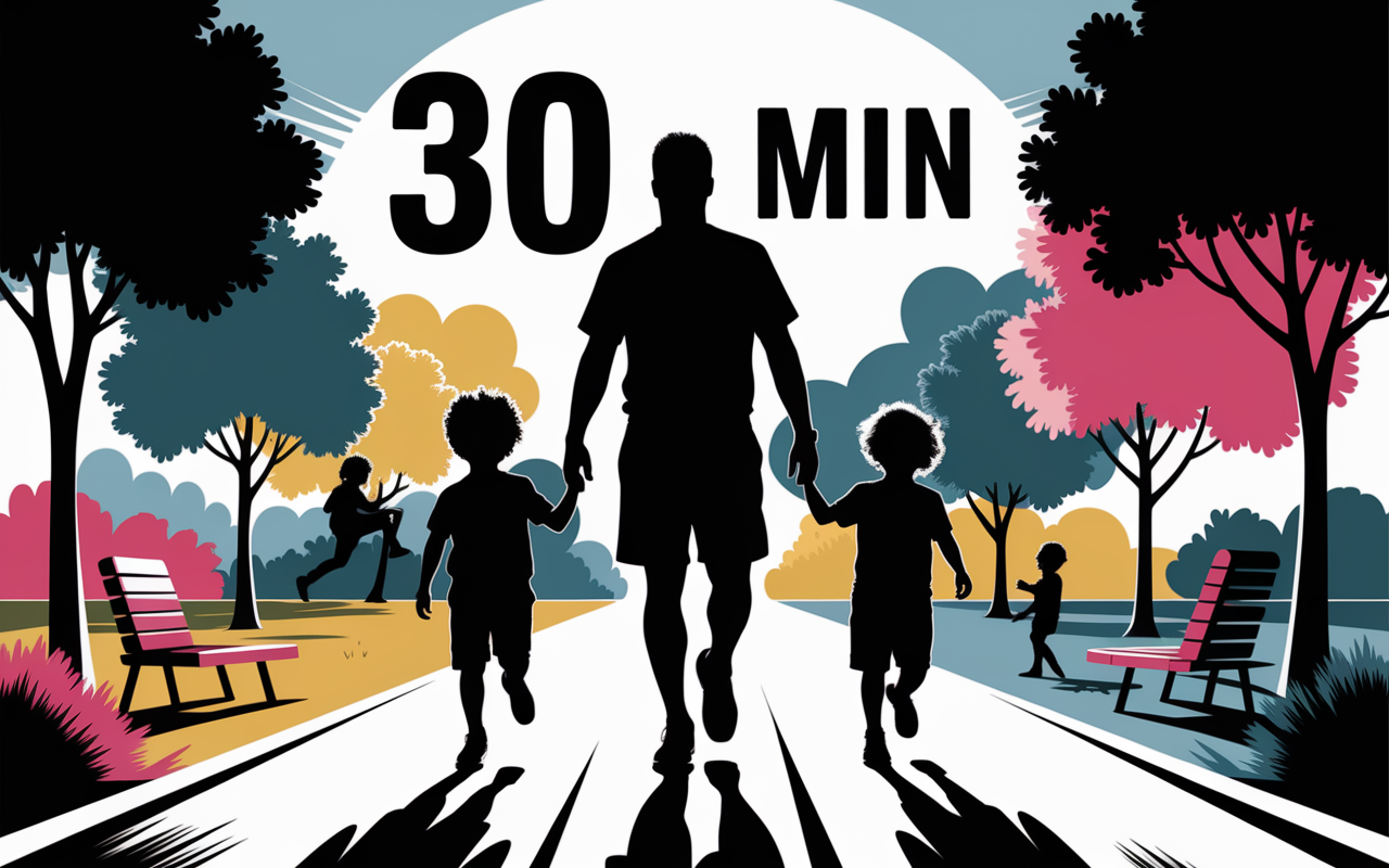 famille mouvement 30 minutes de sport par jour avant apres