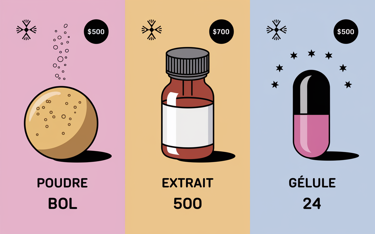 ashwagandha dosage par jour poudre extrait gélule comparatif