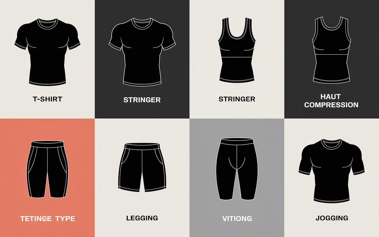 vêtements clefs vetement musculation pour homme