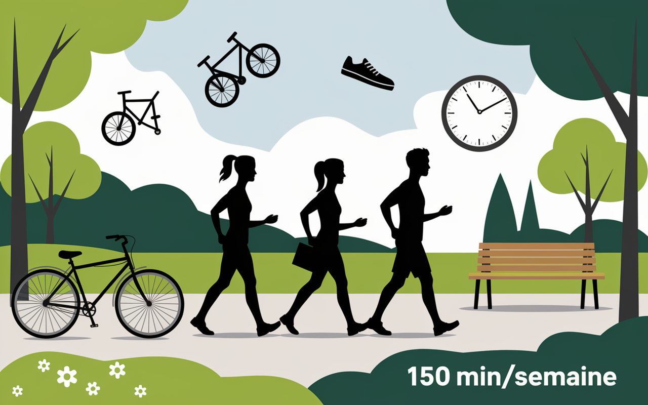 faire baisser la glycemie perte de poids sport marche 150 min semaine