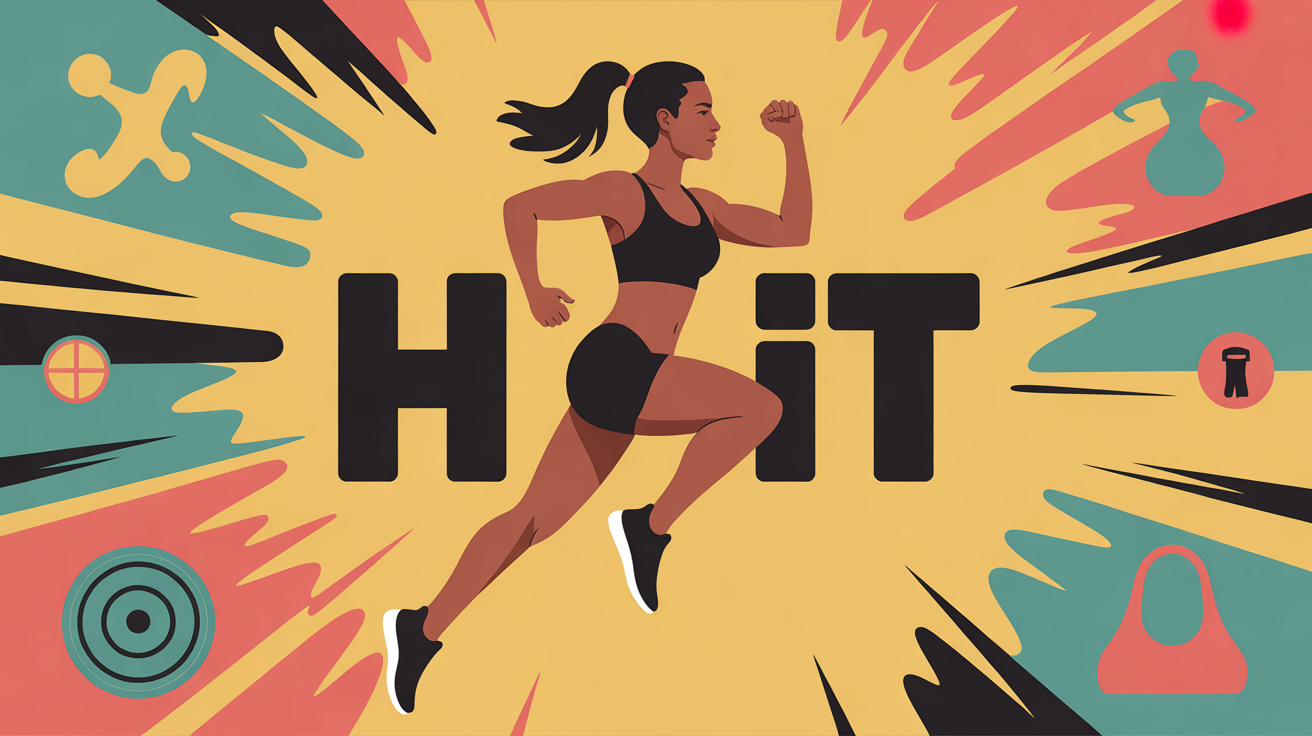 visuel stylise hiit resultat 1 mois sportif