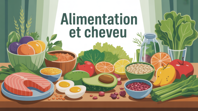 table garnie d aliments les aliments bon pour les cheveux