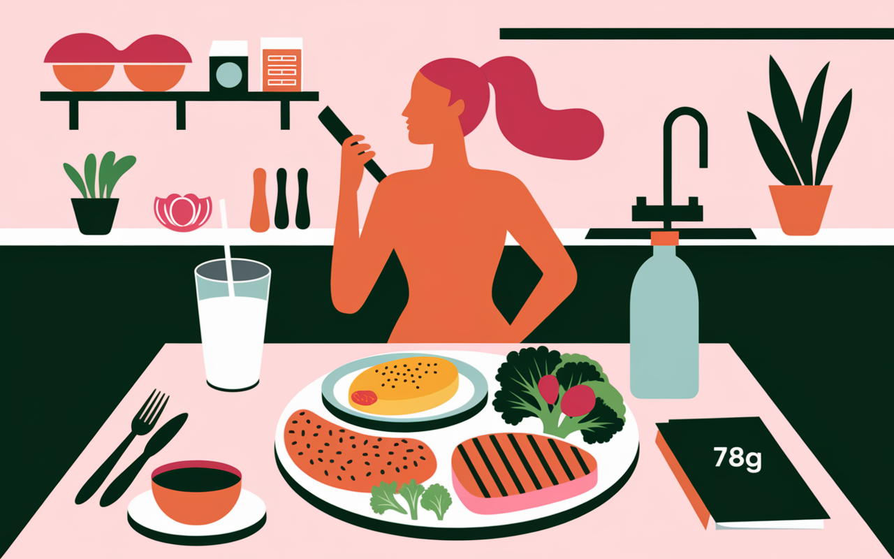 Exemple repas menu regime proteine 2 semaines