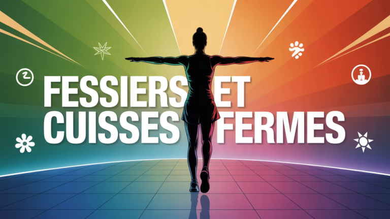 muscler fesses et cuisses illustration dynamique