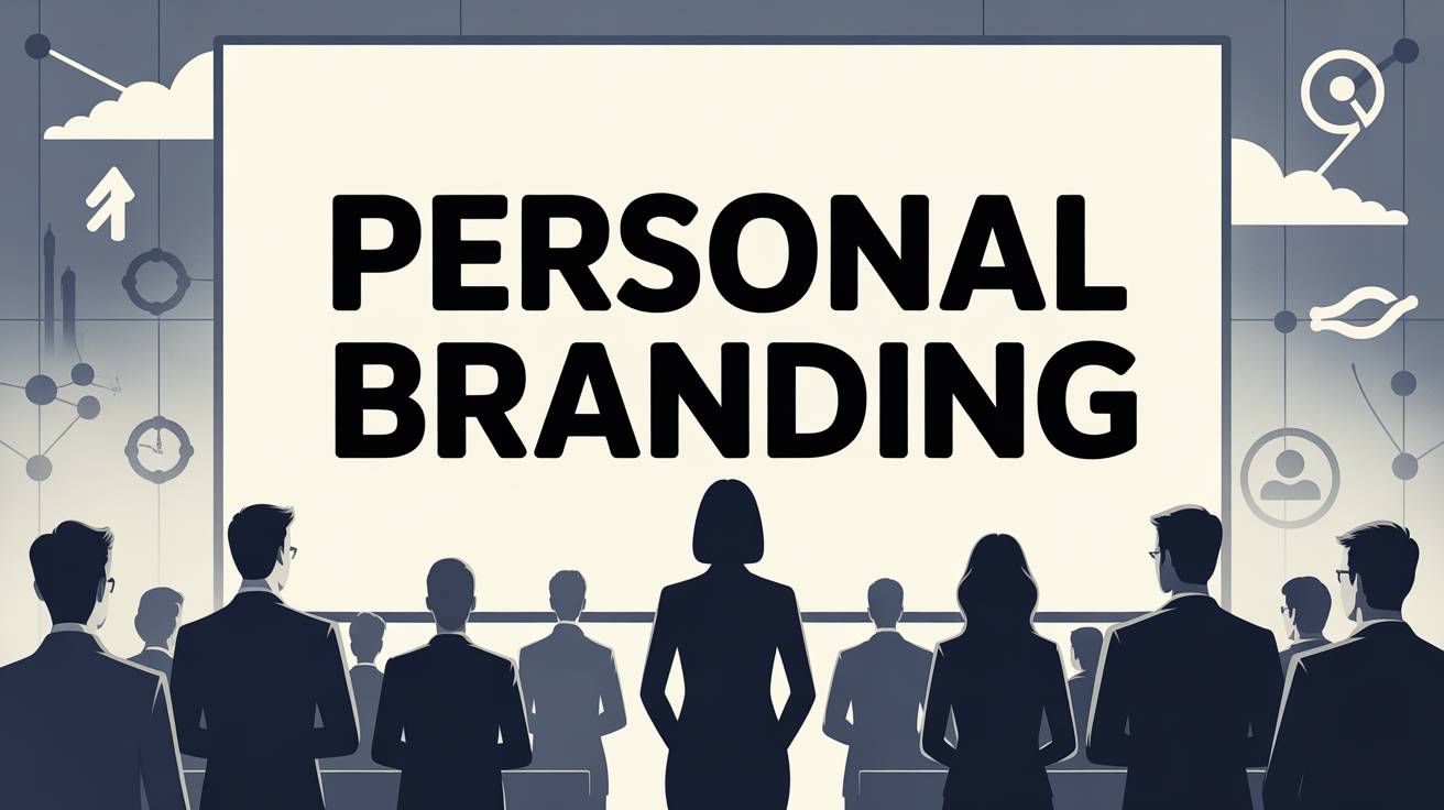 illustration personal branding définition minimaliste