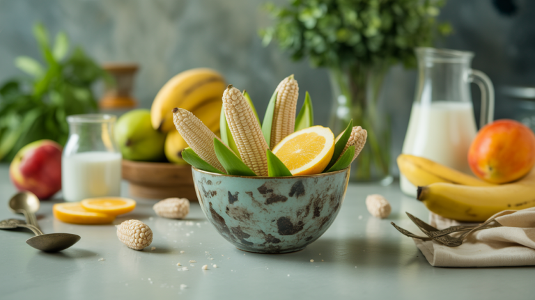 bol flocons d avoine banane regime table healthy