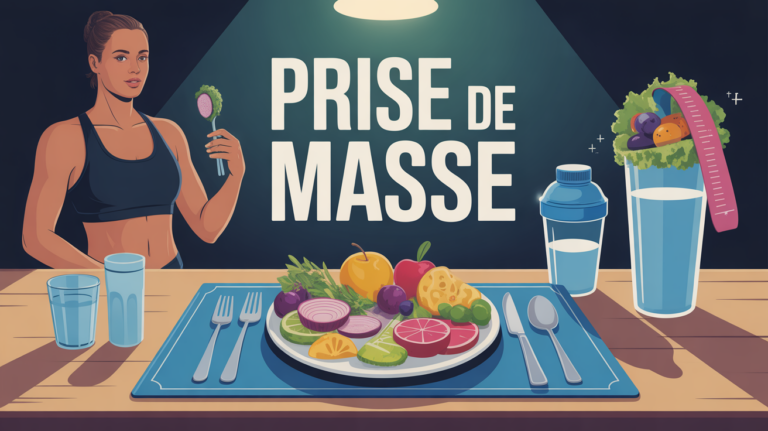 table repas sportif regime de prise de masse