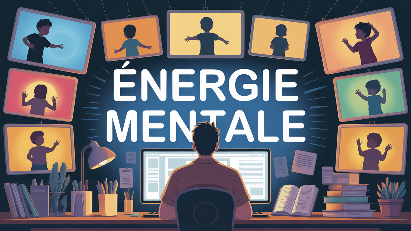 retrouver de l energie mentale scene parent deborde ordinateur