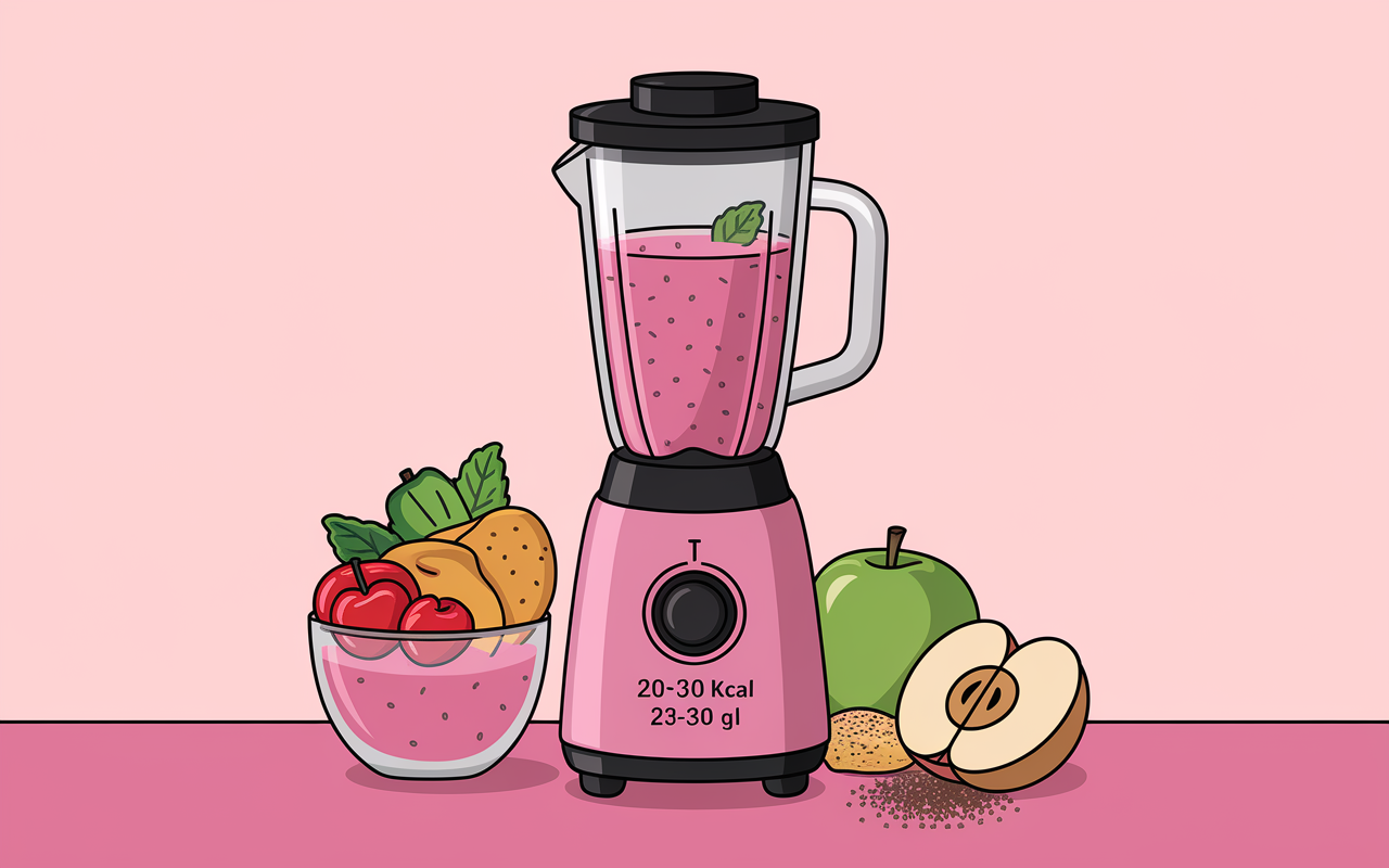 smoothie proteine pour maigrir blender rapide