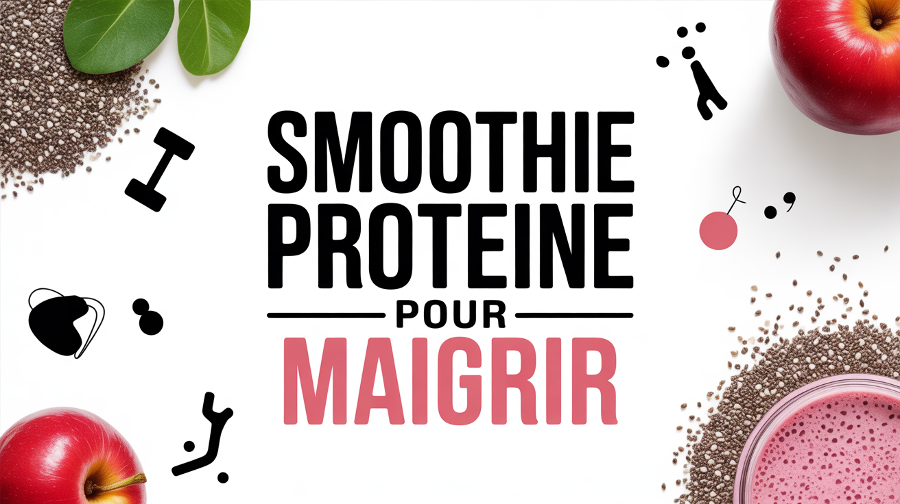 smoothie proteine pour maigrir fruits rouges lait vegetal