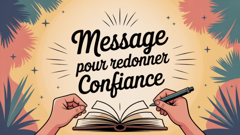 texte pour redonner confiance a quelqu un carnet illustration optimiste