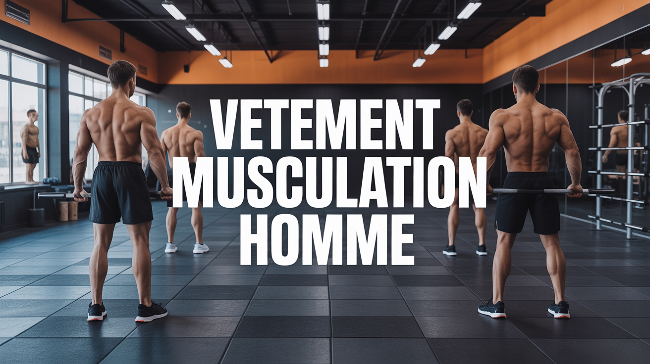 vetement musculation homme salle musculation silhouettes