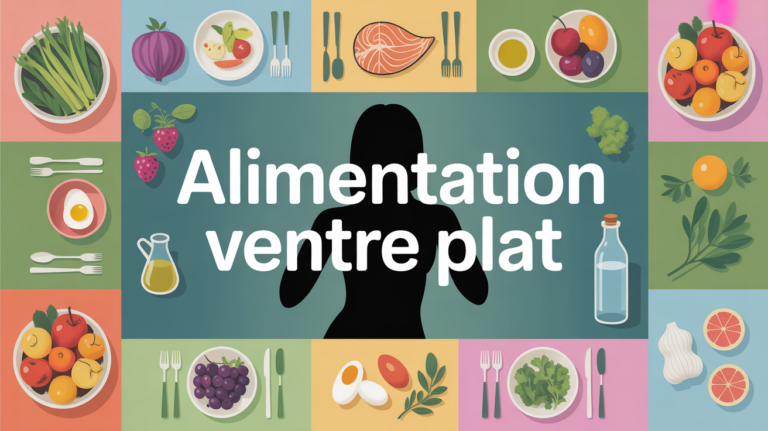 aliment pour perdre le ventre table et silhouette