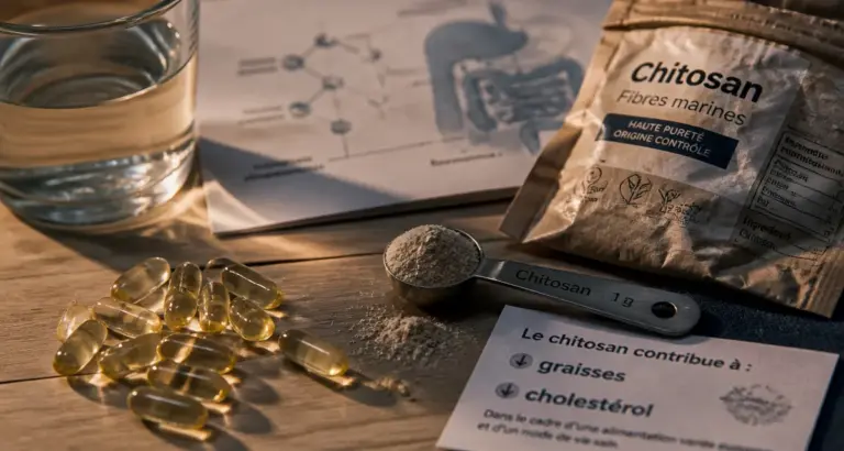 Avis sur le chitosan : 3 g/j et précautions pour gérer les graisses
