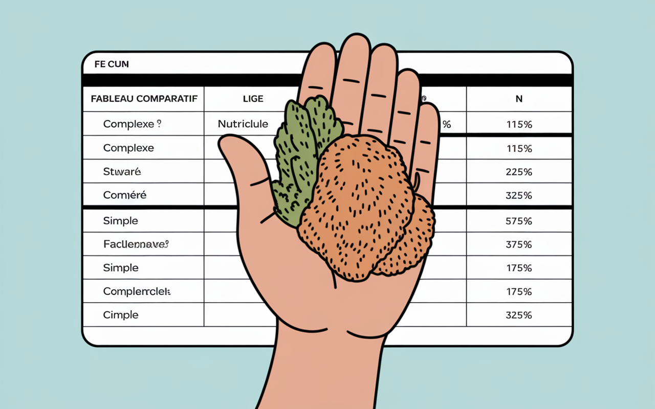 Image choix bons glucides pour maigrir IG comparaison