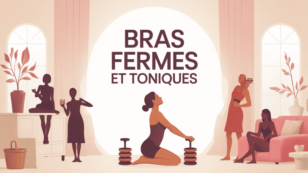 combien de temps pour se muscler les bras femme femme haltères confiance