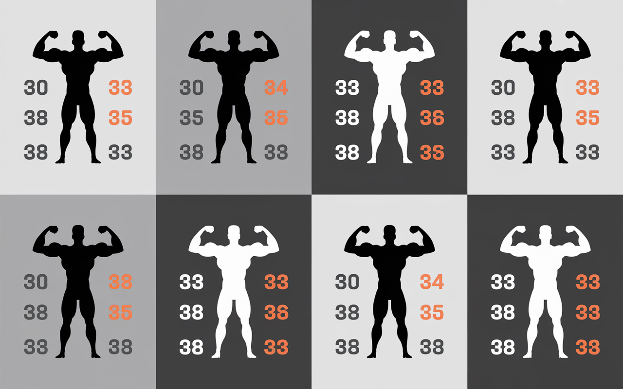 tableau comparatif 3 ou 4 series muscu