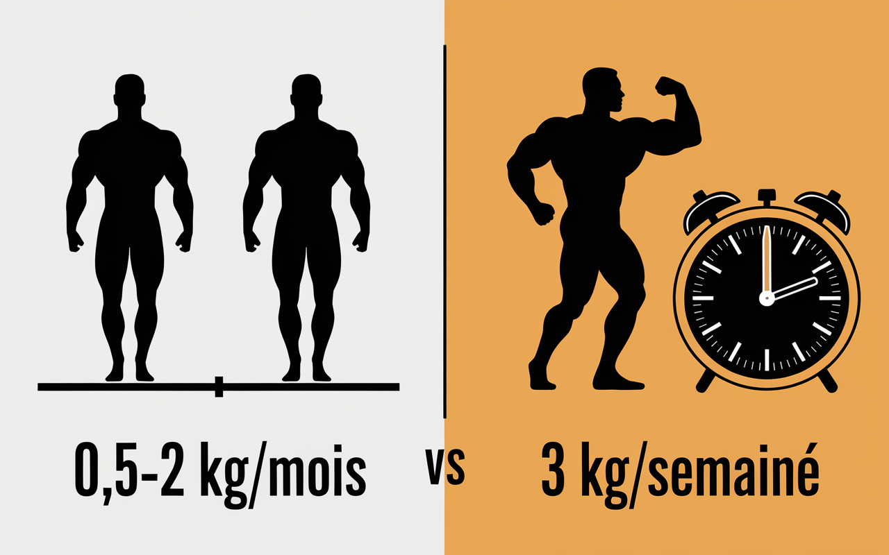 Perdre 3 kg par semaine comparaison chiffres