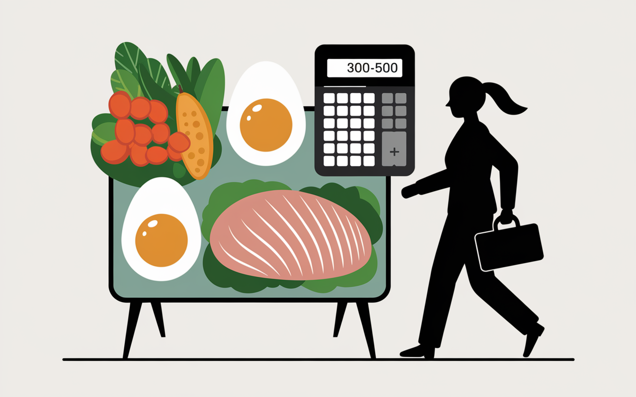 Déficit calorique perdre du poids en 1 mois aliments sains