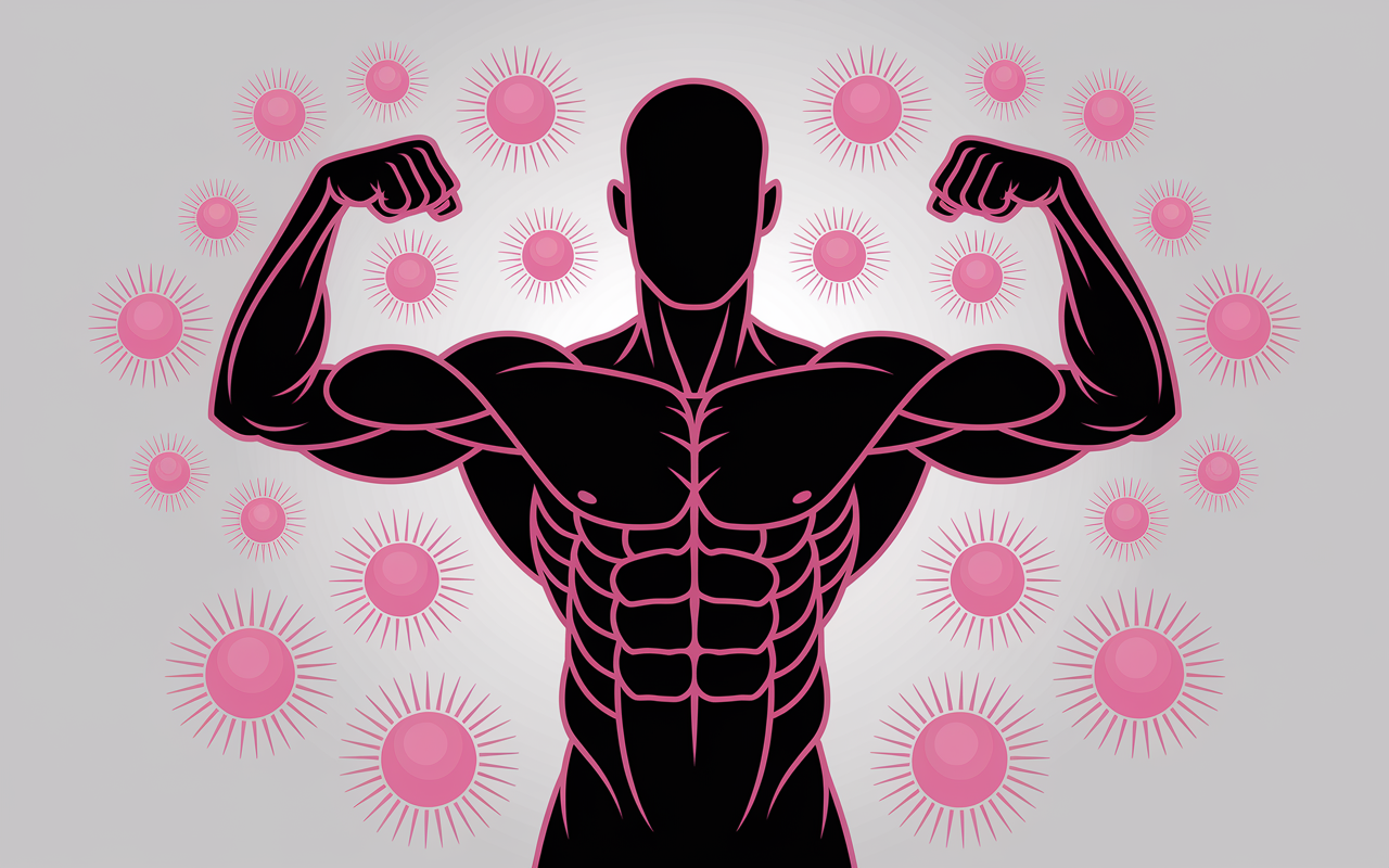 prise de masse creatine schema fibres et molecules