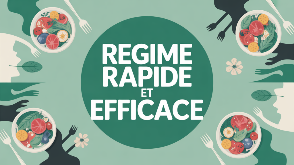 image regime rapide et efficace balance minimaliste plats sains