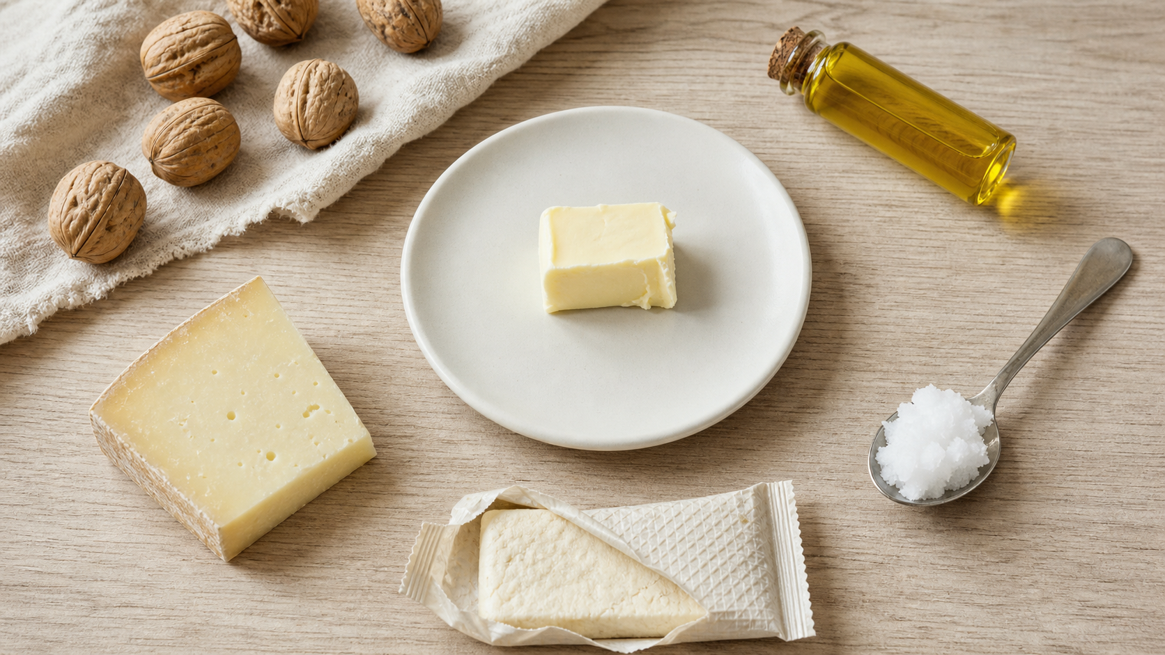 Acide gras sature bon ou mauvais : beurre, huile de coco, fromage