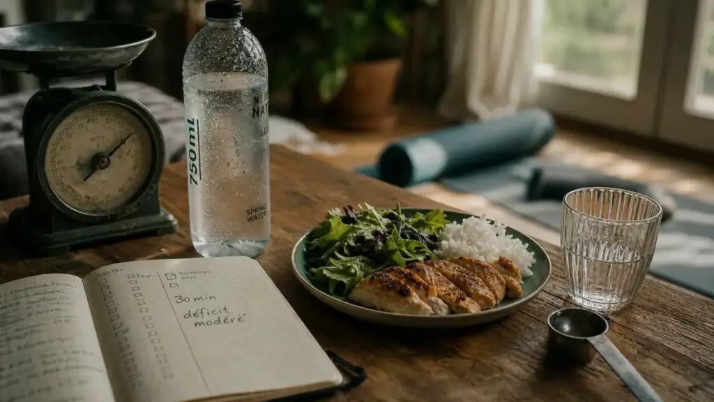Comment perdre 3 kg avec déficit 15% et 30 min d’activité