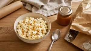 Le pop corn fait il grossir : bol de pop-corn au cinéma (375 kcal)