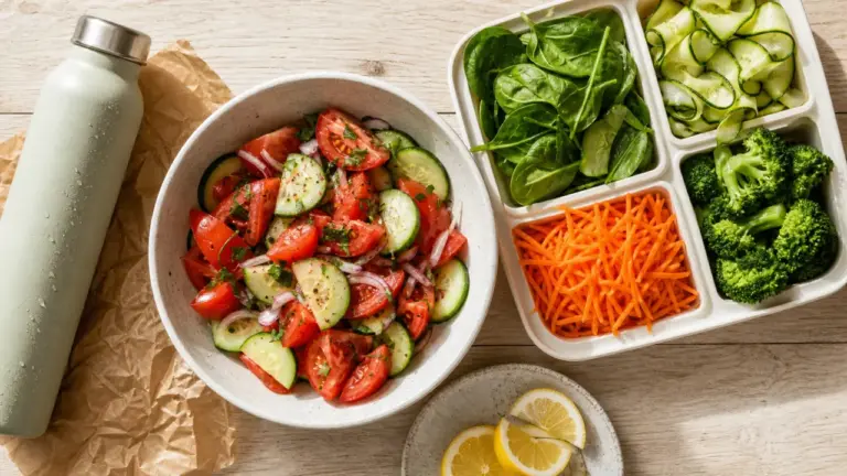 Quel légume pour maigrir vite : salade tomate-concombre, brocoli et carottes, fibres et cuisson douce