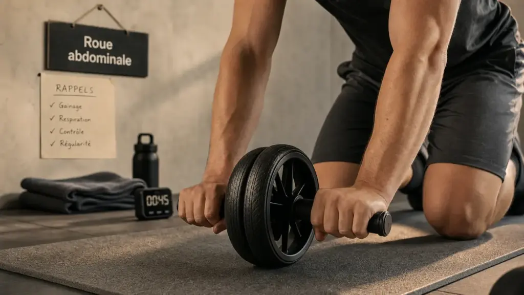 Roue abdominale combien de série, entraînement au sol sans se blesser