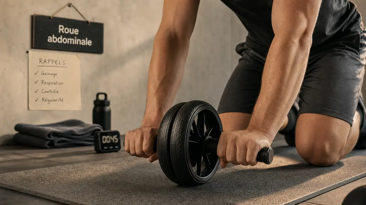 Roue abdominale combien de série, entraînement au sol sans se blesser