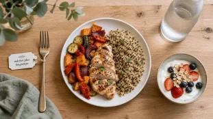 20 astuces pour maigrir sans regime : assiette équilibrée, satiété et glycémie stable