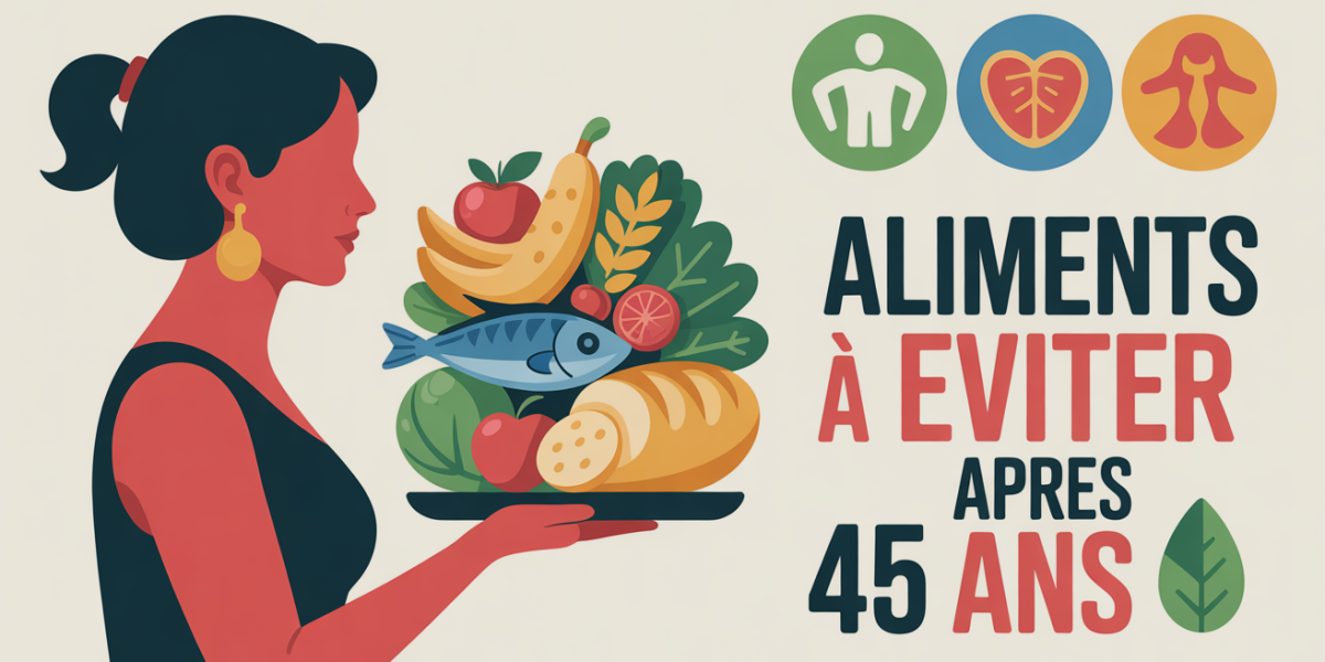 fresque aliments sains 4 aliments a eviter apres 45 ans