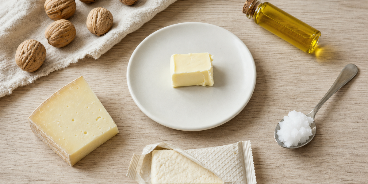 Acide gras sature bon ou mauvais : beurre, huile de coco, fromage