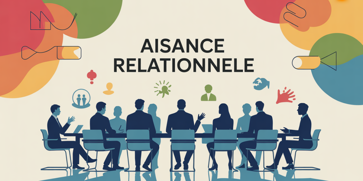 Discussion table réunion aisance relationnelle