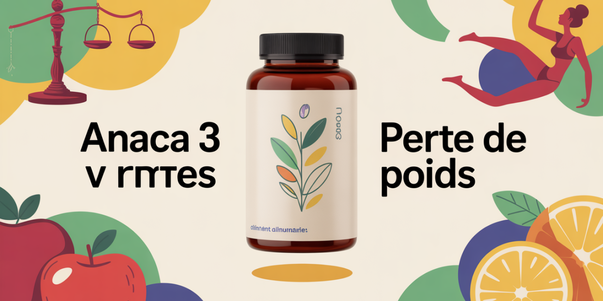 anaca 3 perte de poids flacon fruits balance