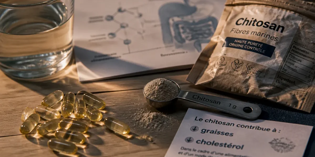 Avis sur le chitosan : 3 g/j et précautions pour gérer les graisses