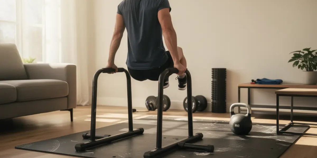 bars de dips à domicile robustes en intérieur pour musculation
