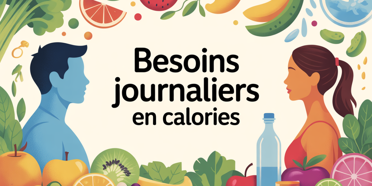 illustration besoin journalier calories calcul balance nutritionnelle