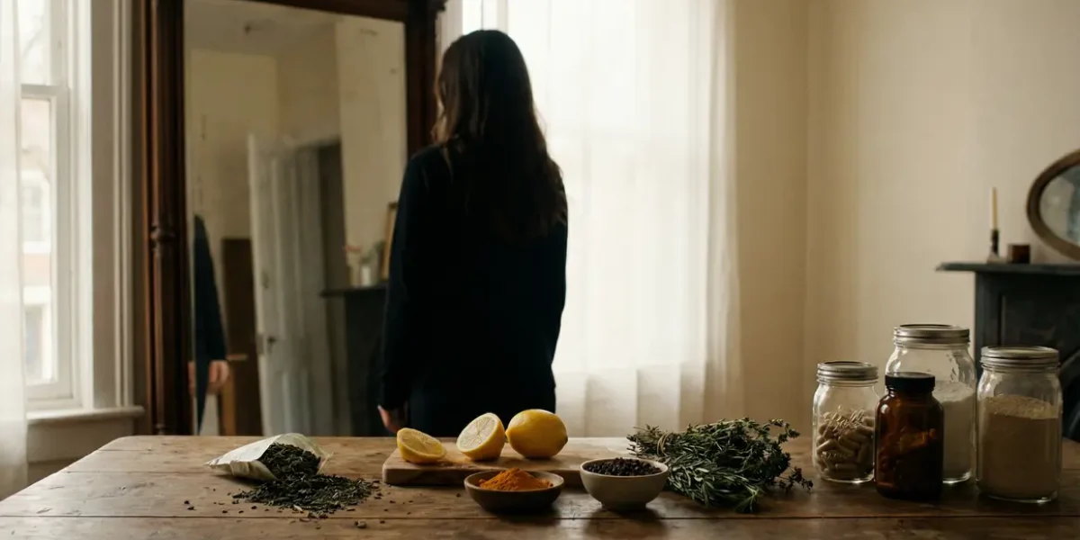 Silhouette femme et aliments bruleur de graisse naturels