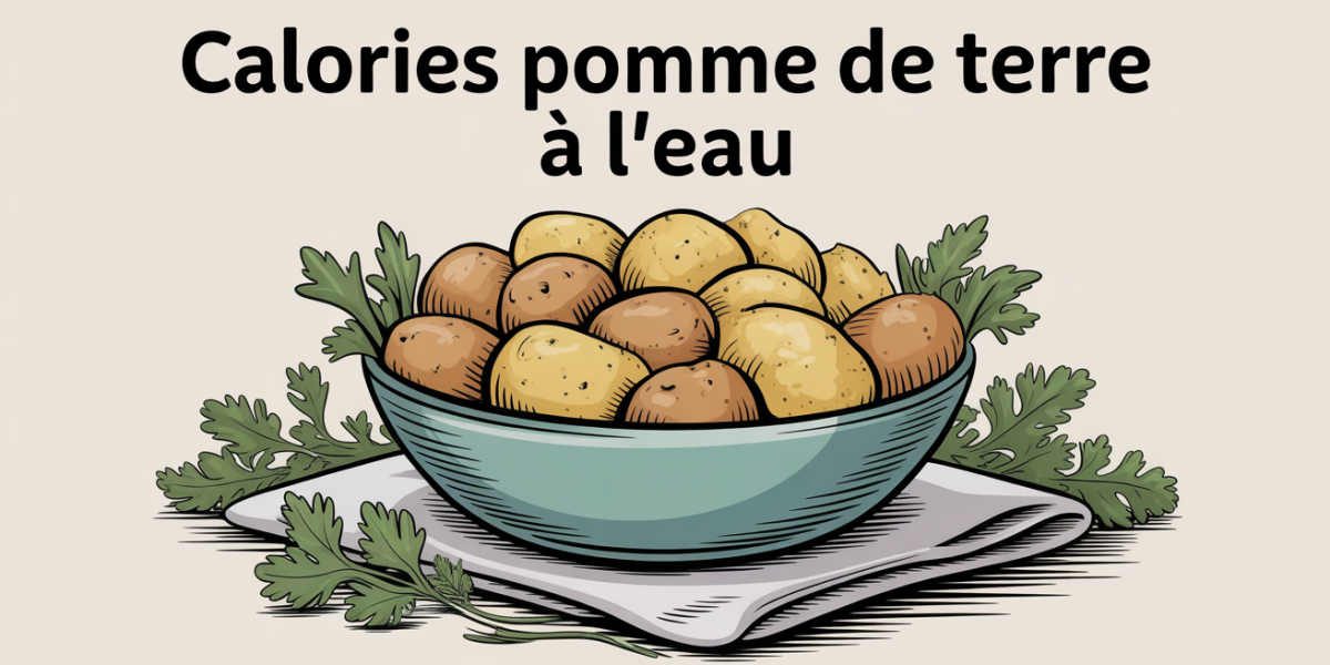calorie pomme de terre a l eau saladier herbes fraiches