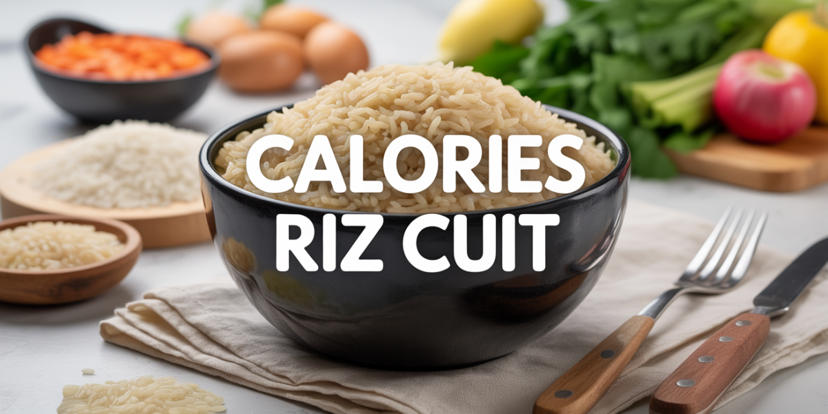 Bol de riz cuit variétés calories du riz cuit