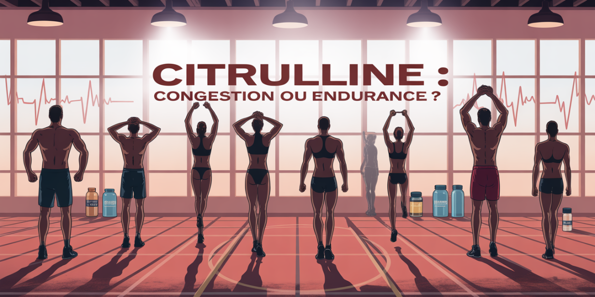 citrulline congestion ou endurance salle de sport silhouettes compléments