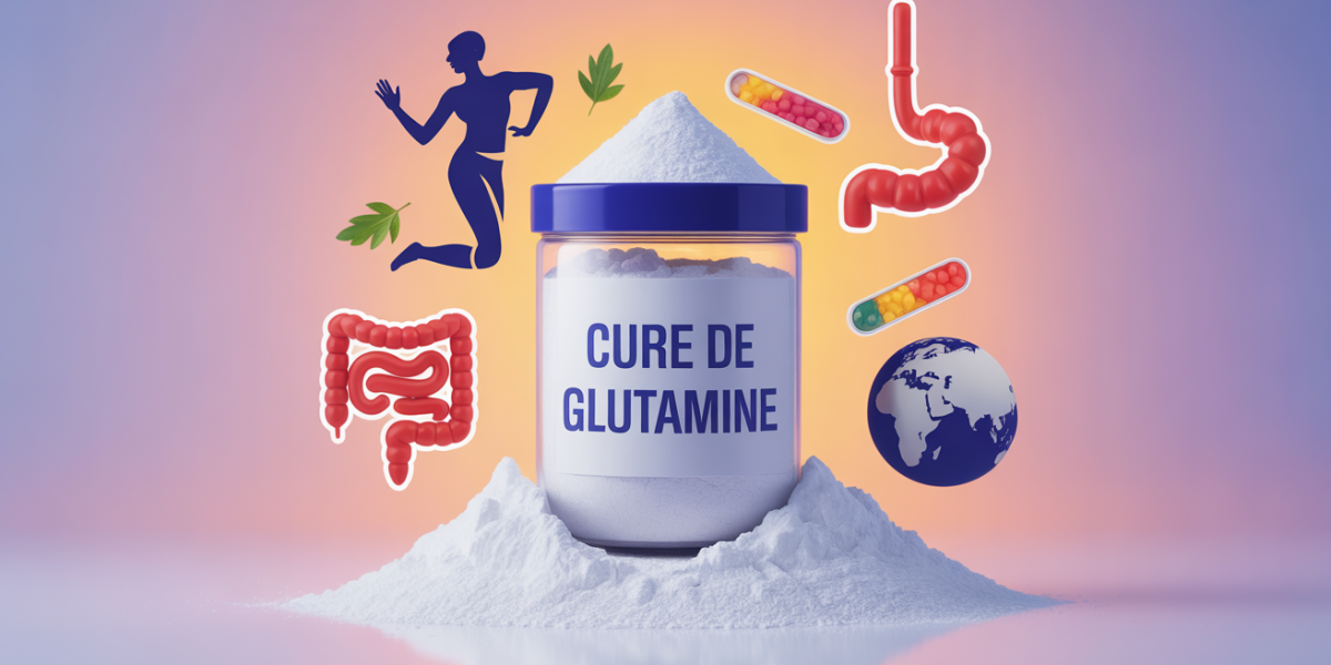 cure glutamine combien de temps pot poudre