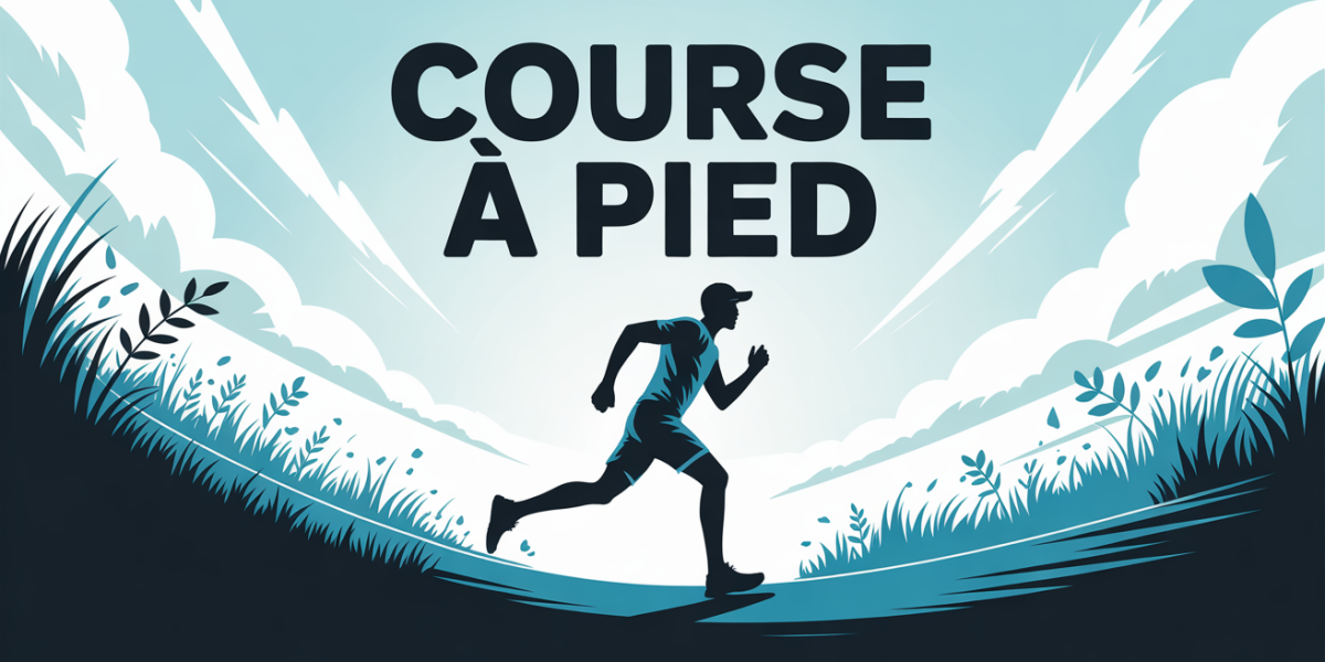 Entrainement a la course silhouette sur piste