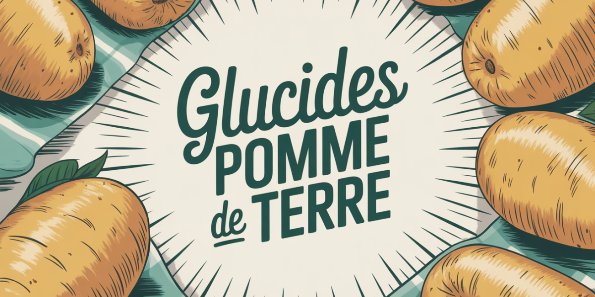table pommes de terre glucides graphique