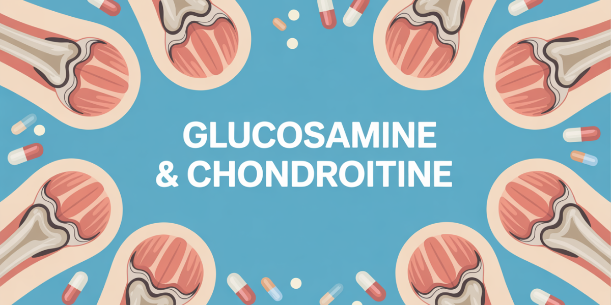 illustration glucosamine chondroïtine capsules articulations