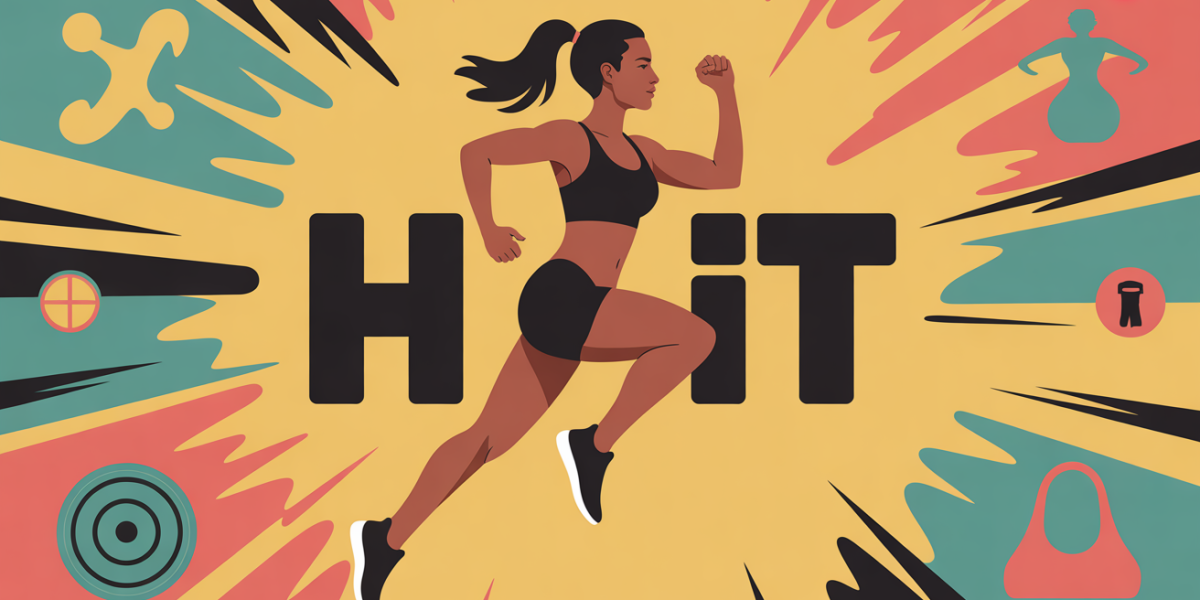 visuel stylise hiit resultat 1 mois sportif