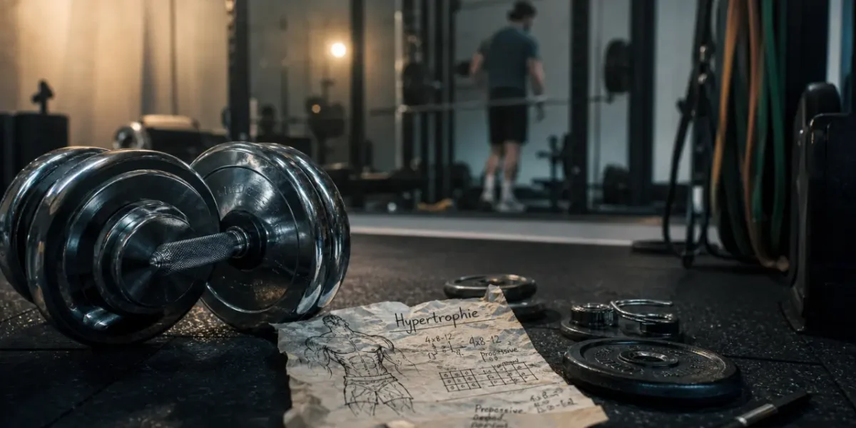 Hypertrophie musculaire : 8 à 12 répétitions en salle de sport