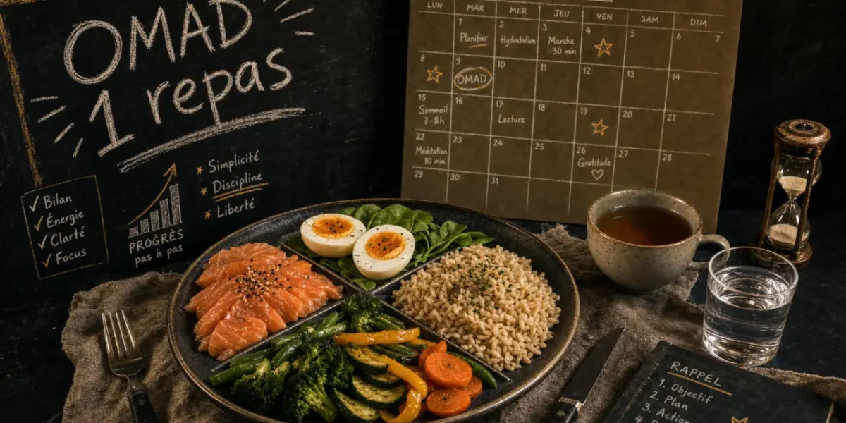 Jeûne omad 1 repas : perte de poids et risques à connaître
